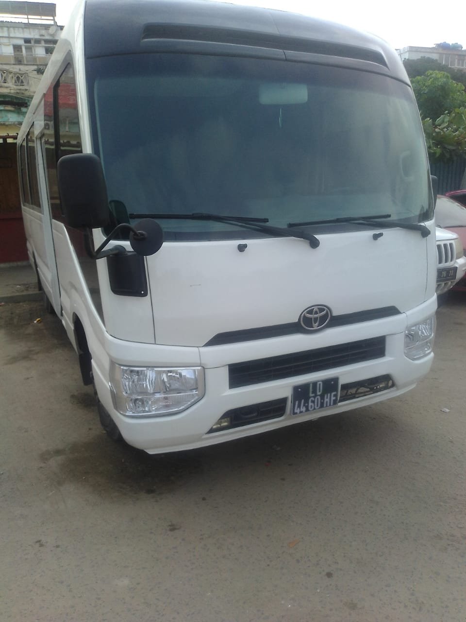 Pacote Executivo de Transporte em Grupo – Toyota Coaster